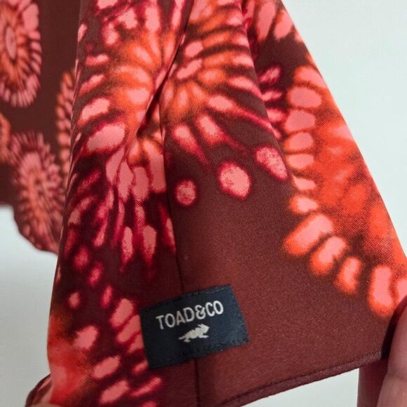 EUC LIKE NEW TOAD & CO PRINTED TANK TOP SIZE XS - Picture 5 of 11